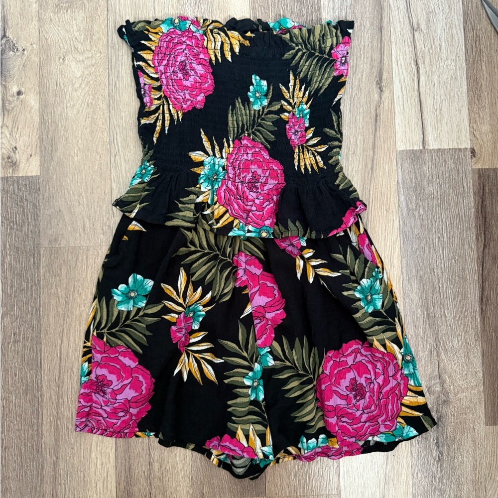 Billabong romper tube top